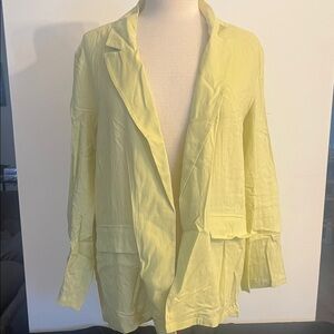 Mystree Light Yellow Blazer